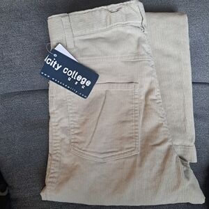 Kids Tan Corduroy Pants